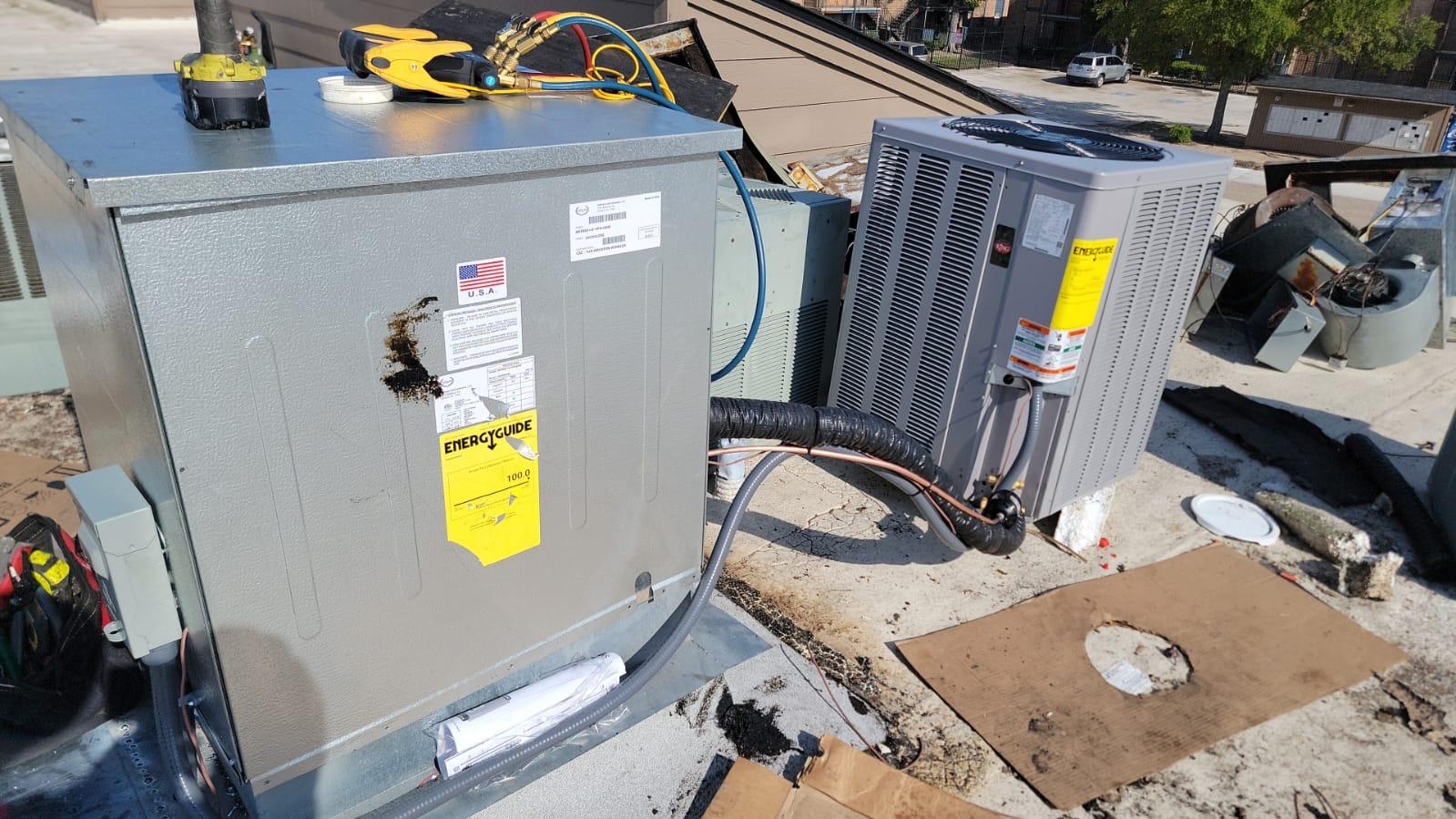 Rooftop Units - houston tx hvac system installation rooftop